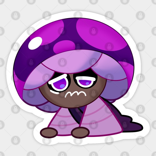 Poison mushroom cookie Sticker by eternalshadeart